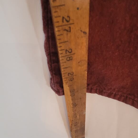Bullhead Denim- Burgundy Red in color- size 32x32 - Picture 5 of 8